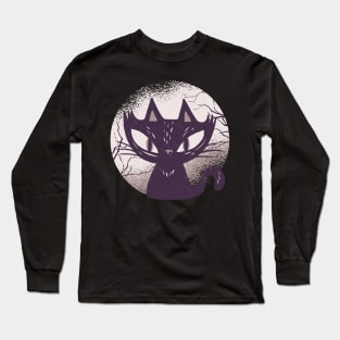Black Kitty Long Sleeve T-Shirt